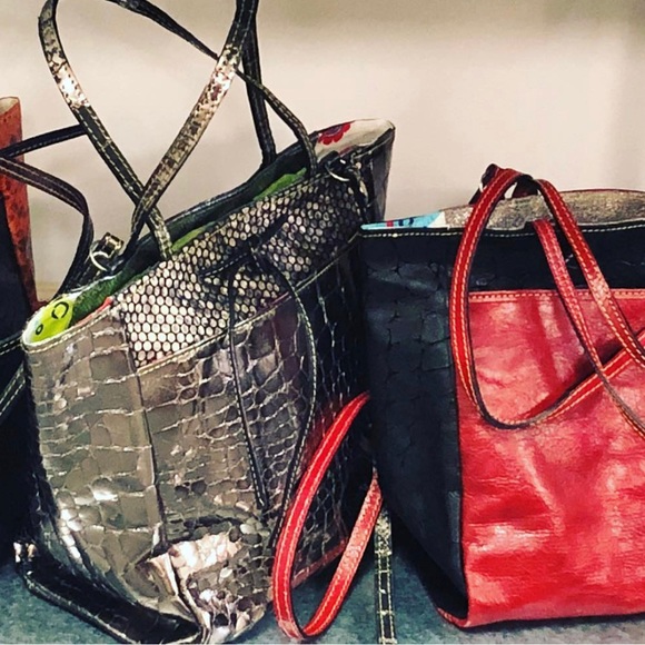 Tote leather luxury handmade BAGS by vintium - Picture 2 of 2